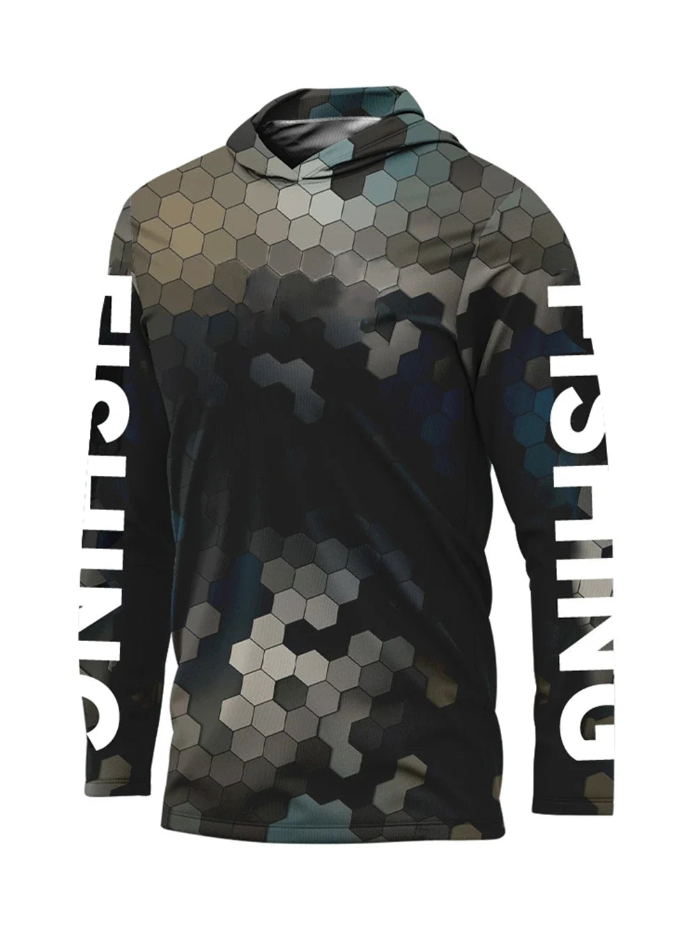 Camisa  Fishing Shirt Hoodedr Uv