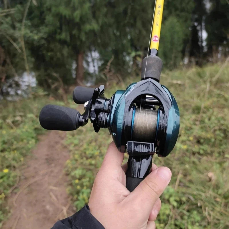 Carretilha Shimano ATD200 Com Drag 10kg Sistema De Travagem Magnético Cross-Fire