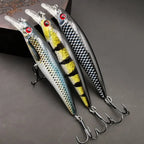 Isca de Pesca Minnow 13g - Impressão Colorida