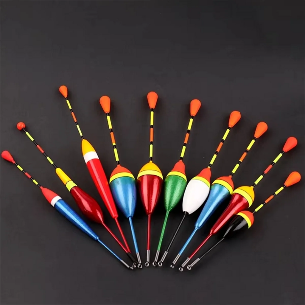 Kit Boia de Pesca - 10 Peças de Alta Flutuabilidade