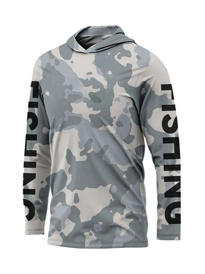 Camisa  Fishing Shirt Hoodedr Uv