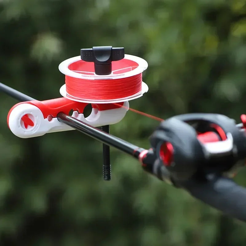Enrolador de Linha de Pesca Portátil ABS - Leve e Eficiente