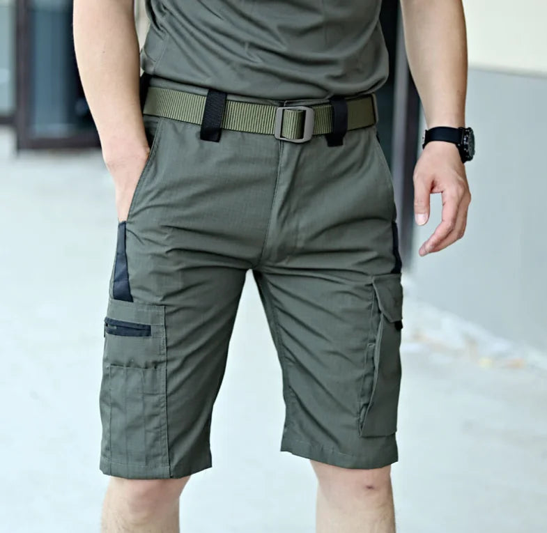Short Masculino Camuflado de Secagem Rápida para Pesca
