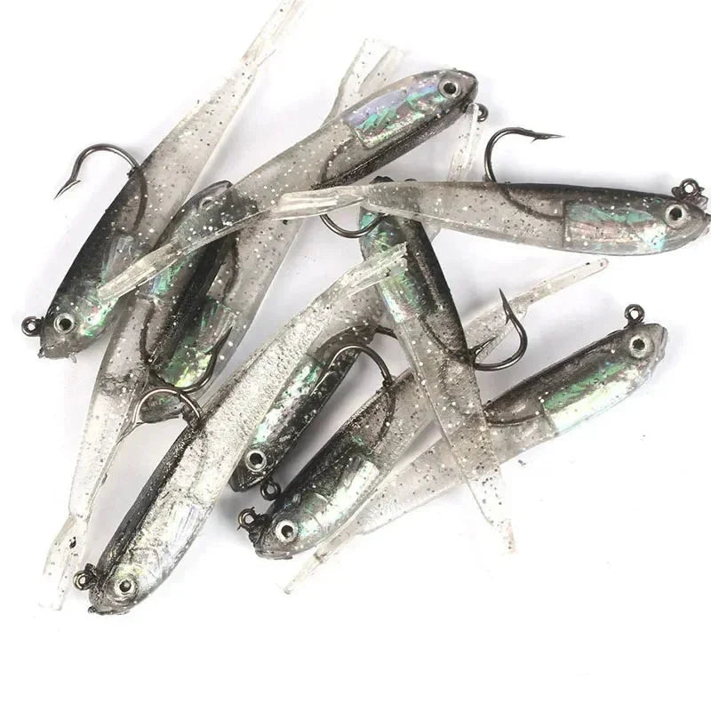 Kit Iscas De Pesca Swimbait Com 10 Peças