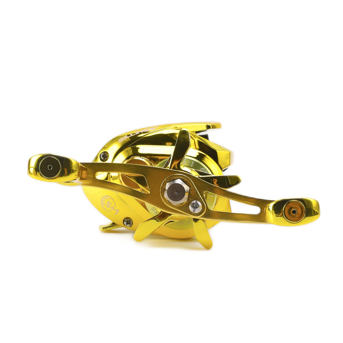 Carretilha Bilink-GD Aço Inox Drag de 8.16kg Rolamento 5+1BB Recolhimento 7.2:1