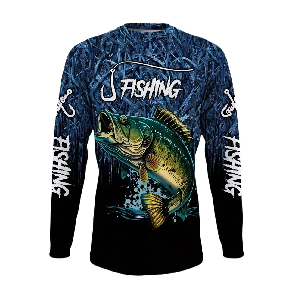 Camisa de Pesca de Manga Longa - Secagem Rápida