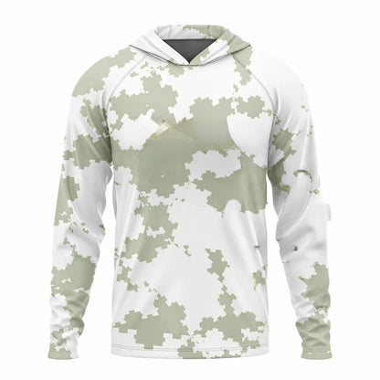 Nova Camiseta de Pesca Importada com Capuz Outdoor Life Confort com Proteção Solar UPF 50+ Super Leve e Confortável