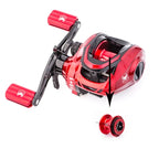 Carretilha Kingpesque de Alta Velocidade Com Drag De 8KG Recolhimento 7.2:1 + Óculos Polarizado Kingpesque Grátis