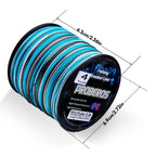 Linha de Pesca Multifilamento Proberos 300M Multicolor 6LB Até 80LB