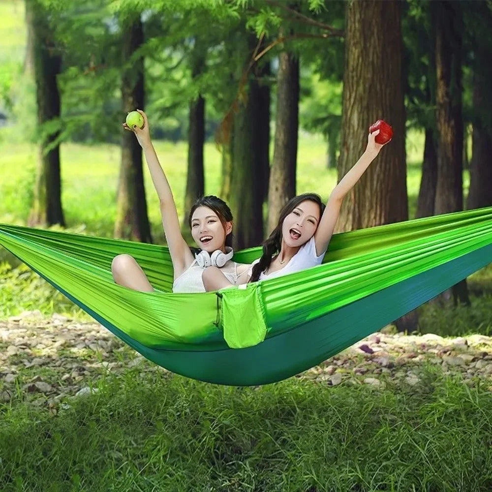Rede de Acampamento com Mosquiteiro 250x120cm - Leve e Resistente