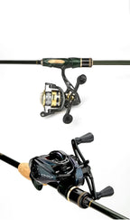 Vara de Pesca Profissional Kingpesque Em 4 Partes Fibra De Carbono Alta Qualidade 1.8m A 2.4m + Óculos Polarizado Kingpesque Grátis