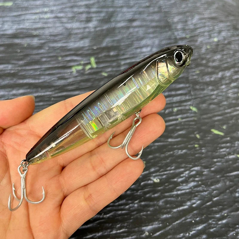 Isca Artificial Topwater Lápis Laser 17g Flutuante