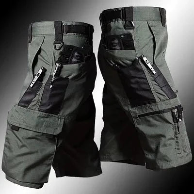 Short Masculino Camuflado de Secagem Rápida para Pesca