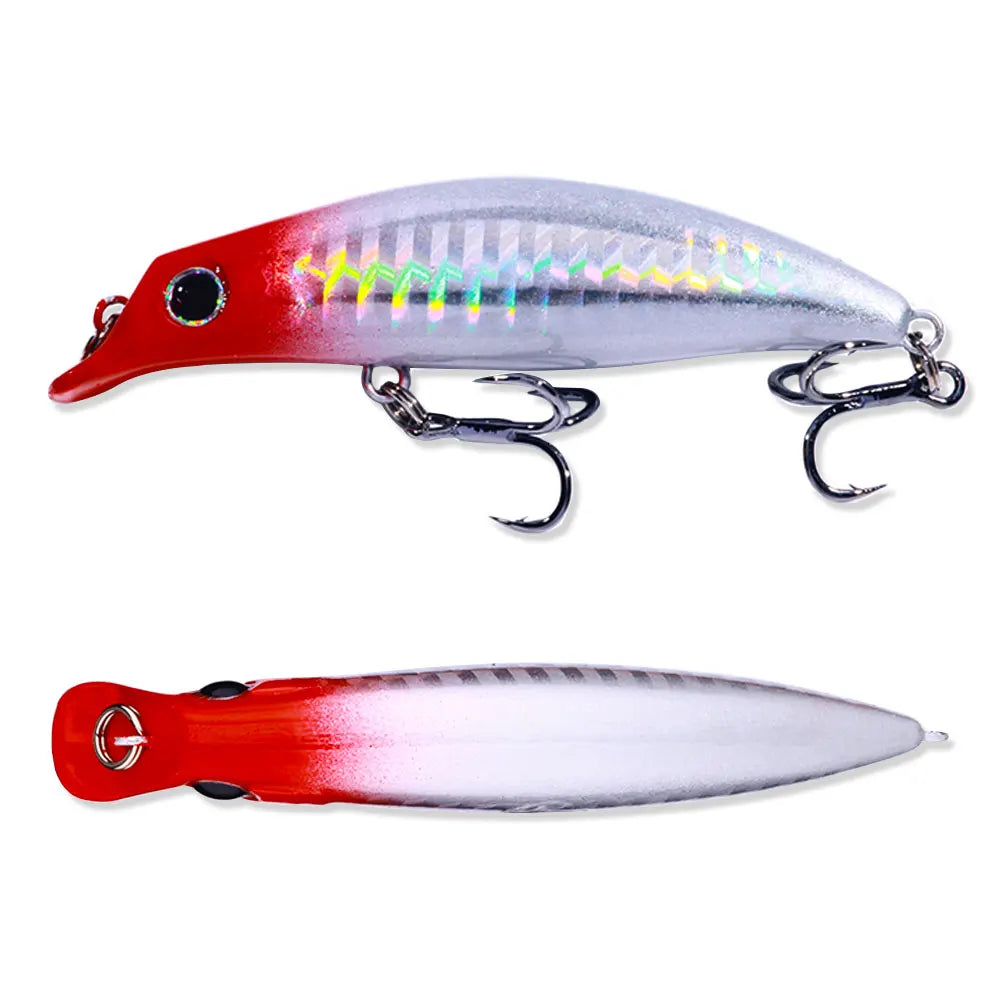 Isca Artificial Thritop Lápis 7cm 8.5g, 7 Cores - Ideal para Pesca de Tucunaré