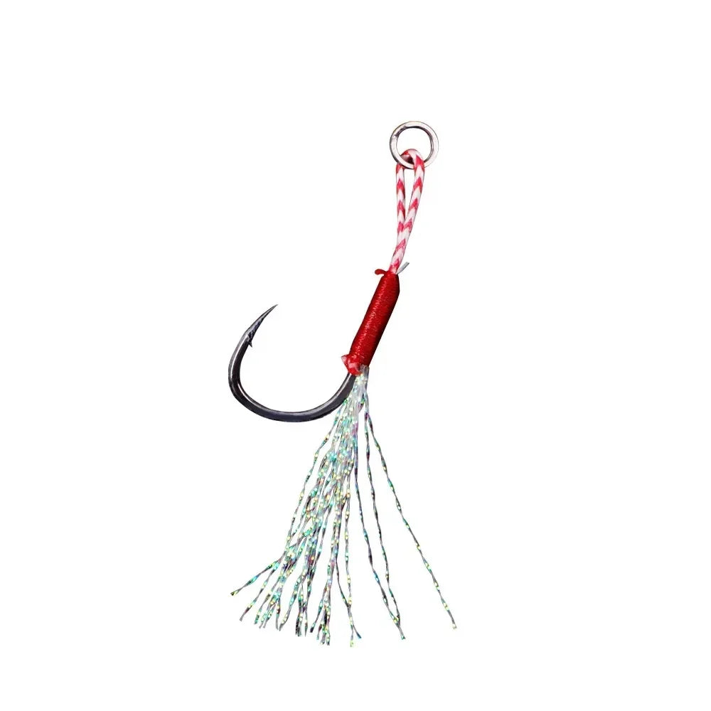 Kit de Anzol Jigging Profissional 10 Peças