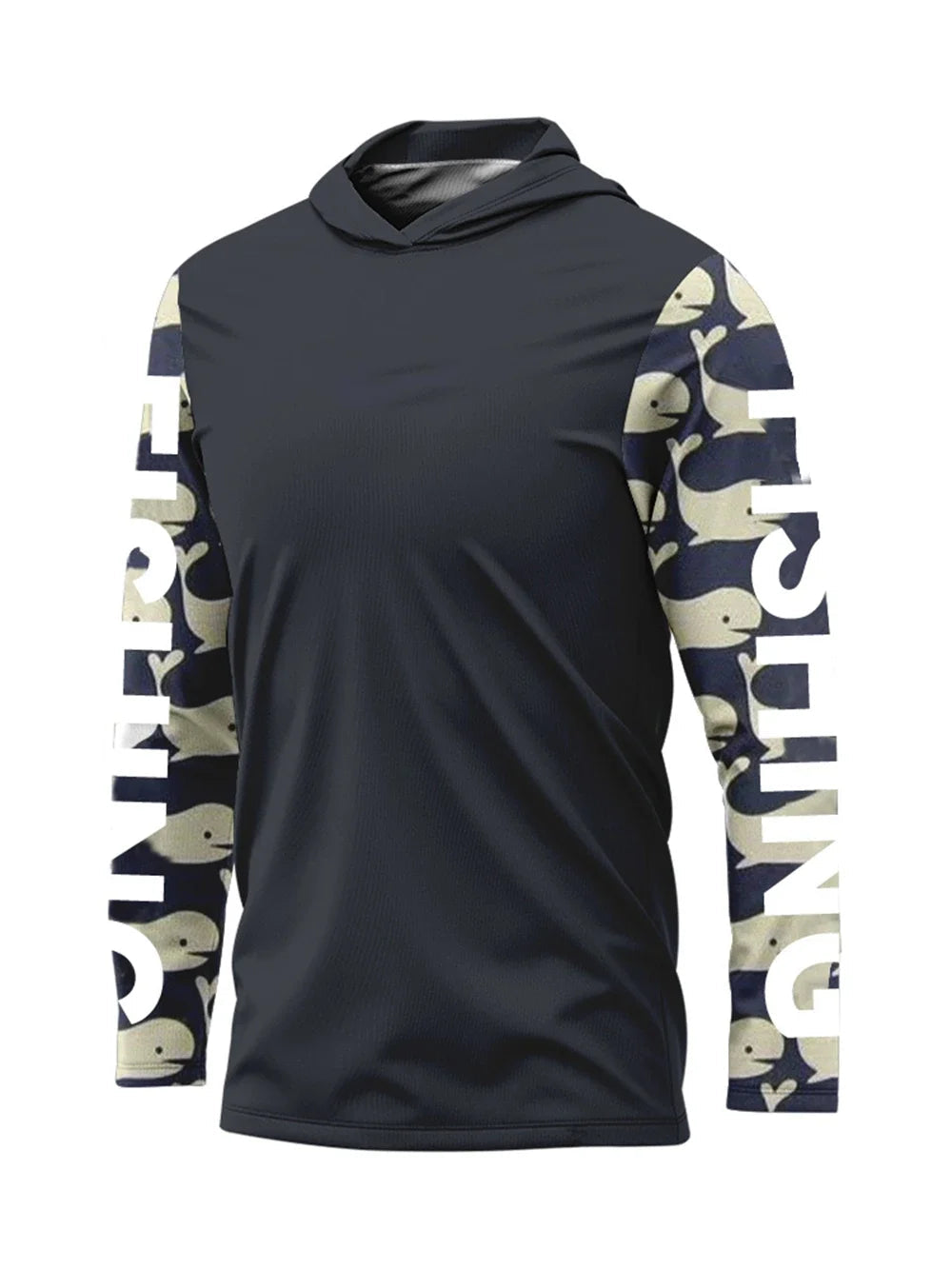 Camisa  Fishing Shirt Hoodedr Uv