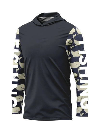 Camisa  Fishing Shirt Hoodedr Uv