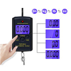 Balança Digital Portátil 40kg x 10g LCD Multiuso Pesca