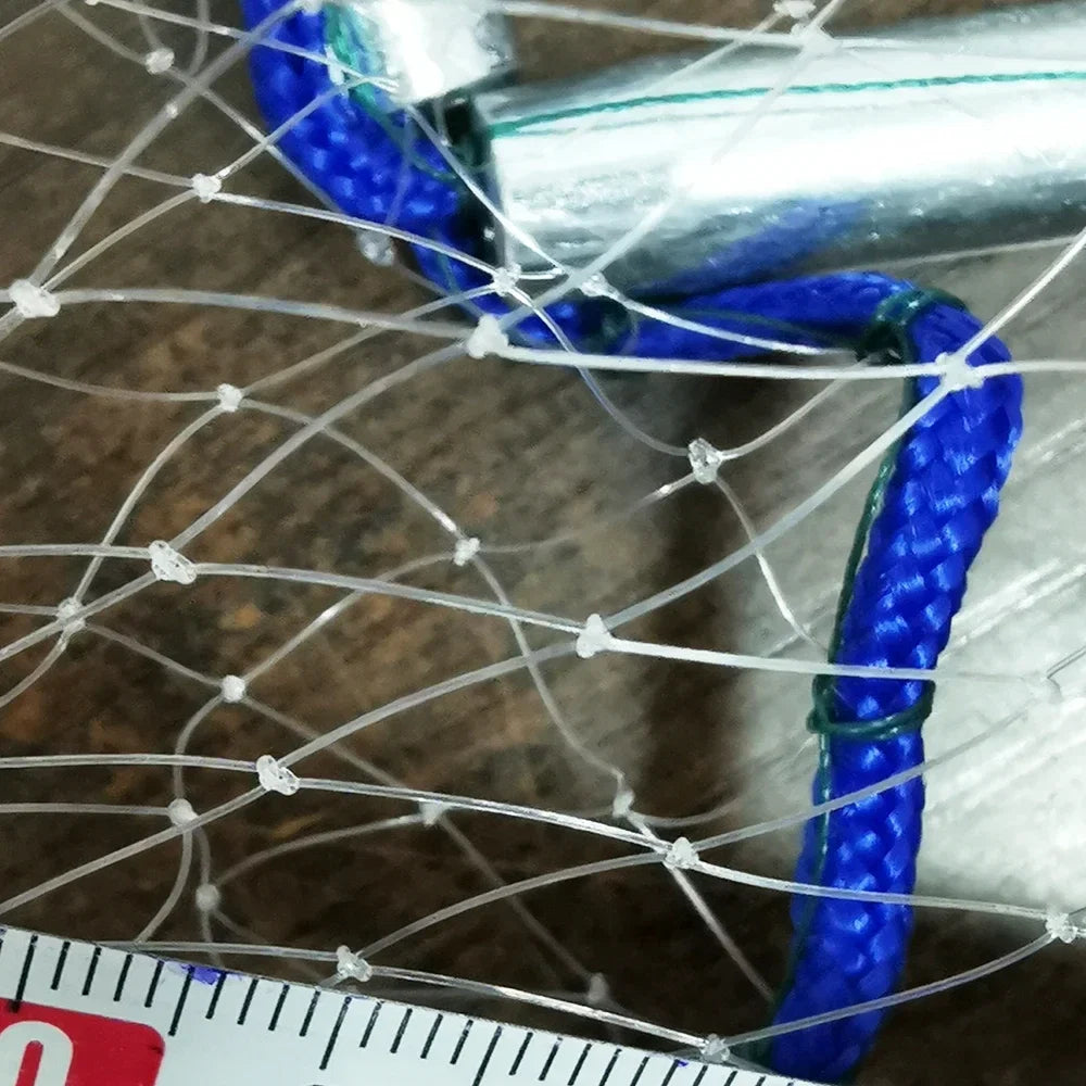 Tarrafa de Pesca Lawaia Monofilamento com Anel de Alumínio ou Plástico
