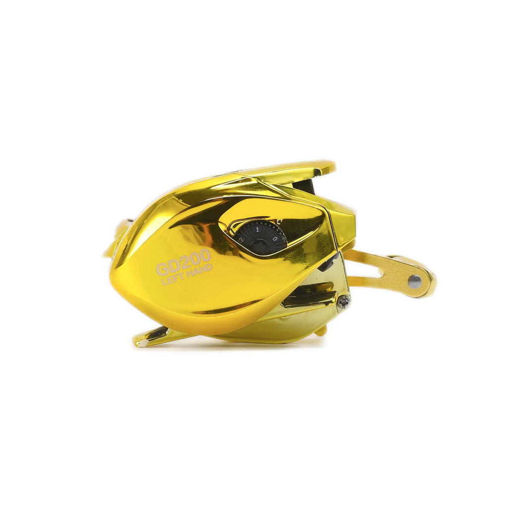 Carretilha Bilink-GD Aço Inox Drag de 8.16kg Rolamento 5+1BB Recolhimento 7.2:1