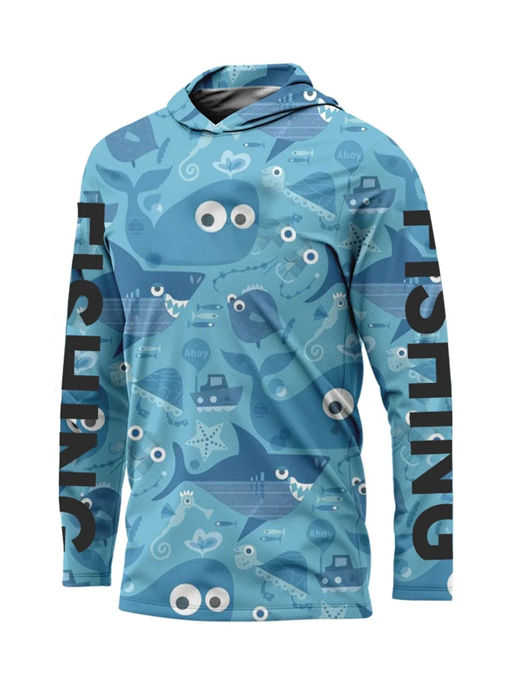 Camisa  Fishing Shirt Hoodedr Uv