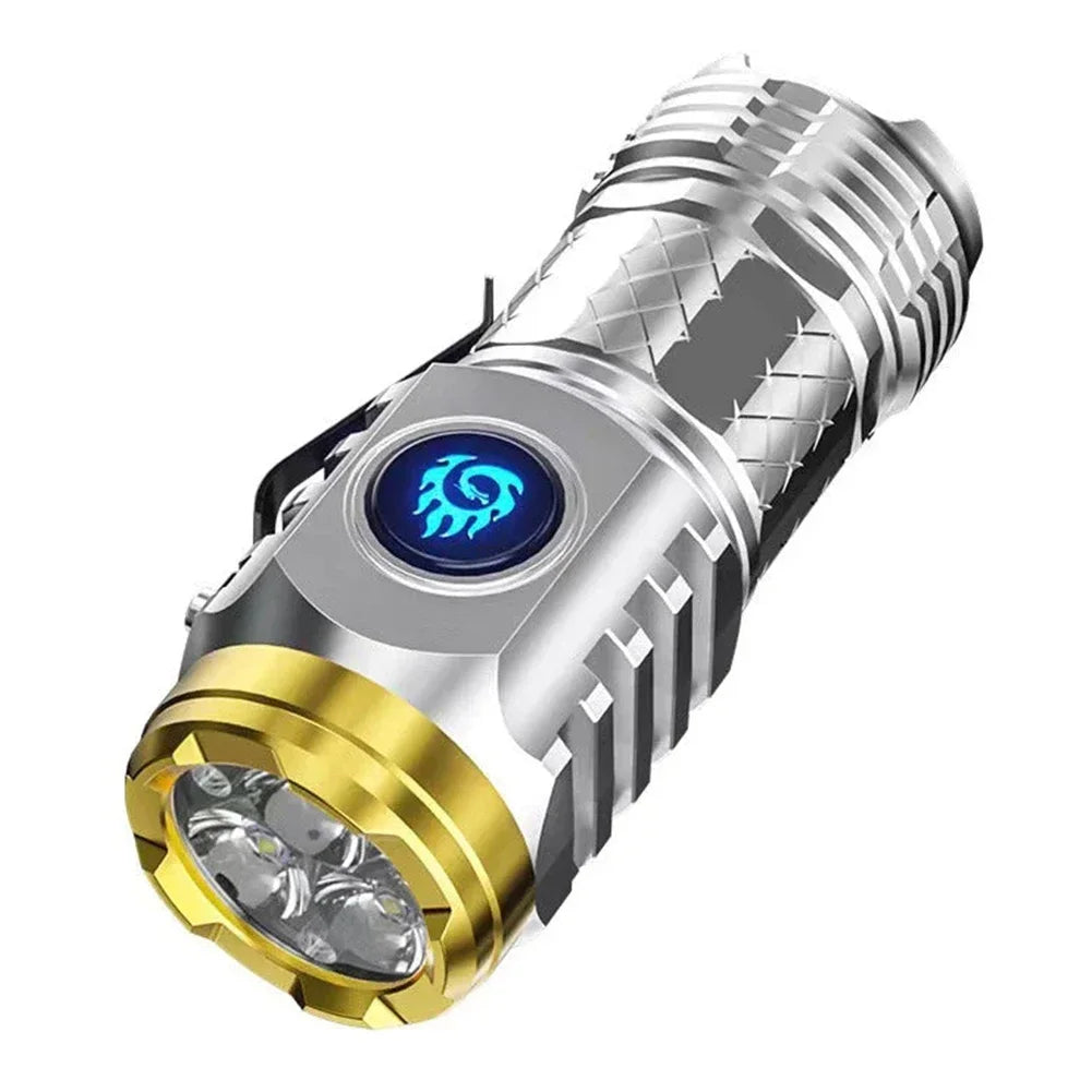 Lanterna Recarregável Impermeável 20W LED Tipo-C