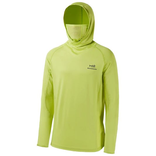 Nova Camiseta de Pesca com Capuz Bassdash com Proteção Solar UPF 50+