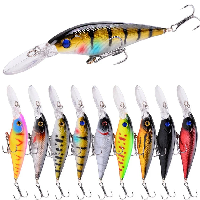 Isca Artificial Minnow Flutuante Aorace 11cm 10g