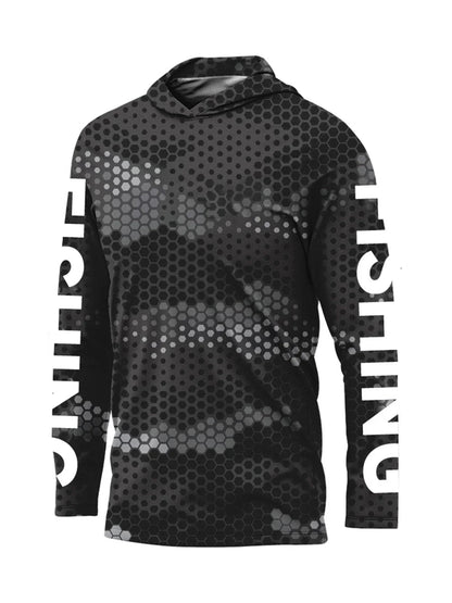 Camisa  Fishing Shirt Hoodedr Uv