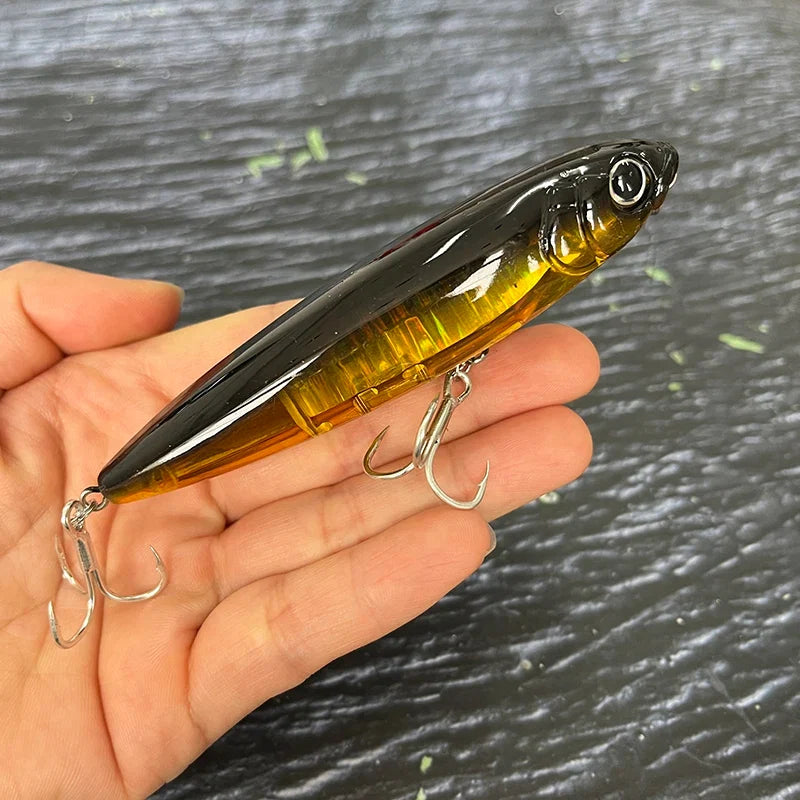 Isca Artificial Topwater Lápis Laser 17g Flutuante