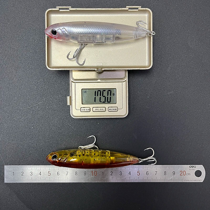 Isca Artificial Topwater Lápis Laser 17g Flutuante