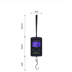 Balança Digital Portátil 40kg x 10g LCD Multiuso Pesca