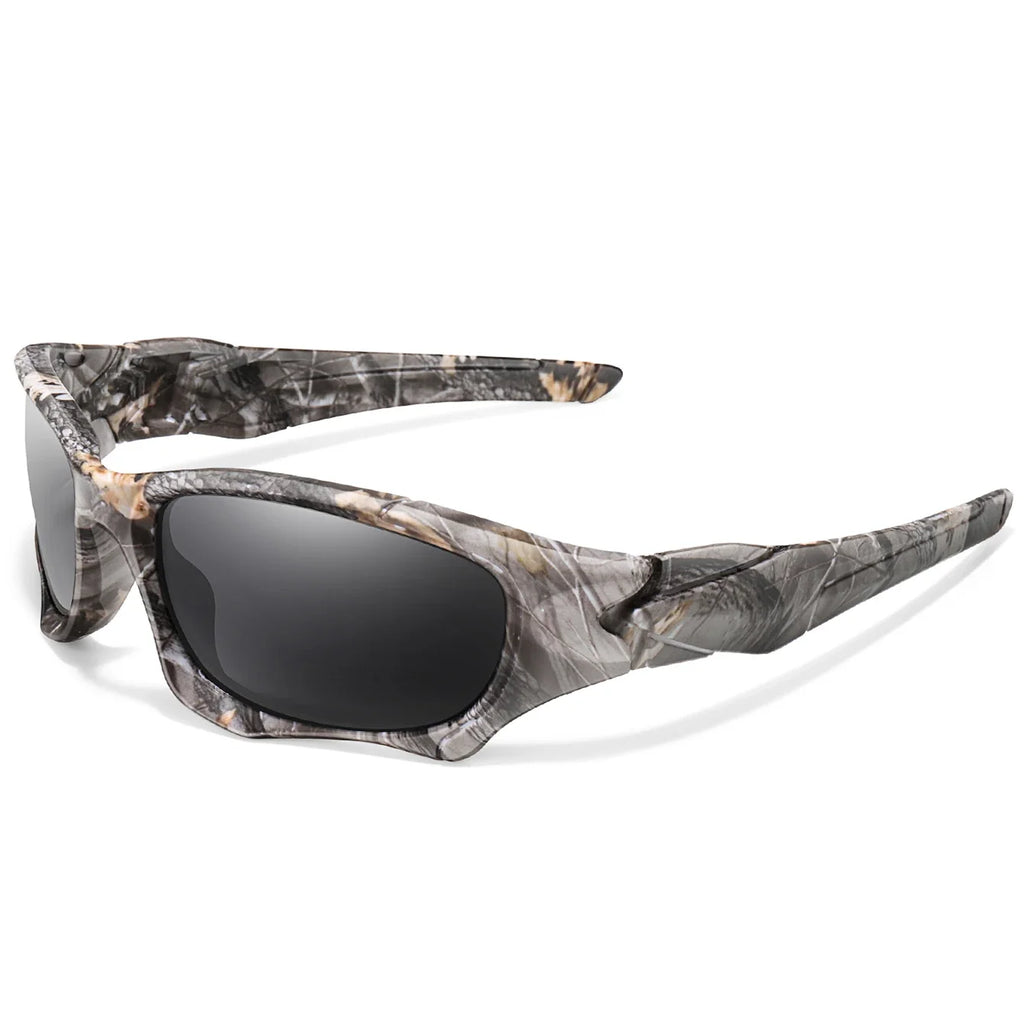Óculos de Sol Polarizados Camuflados Kingpesque com Proteção UV para Pesca