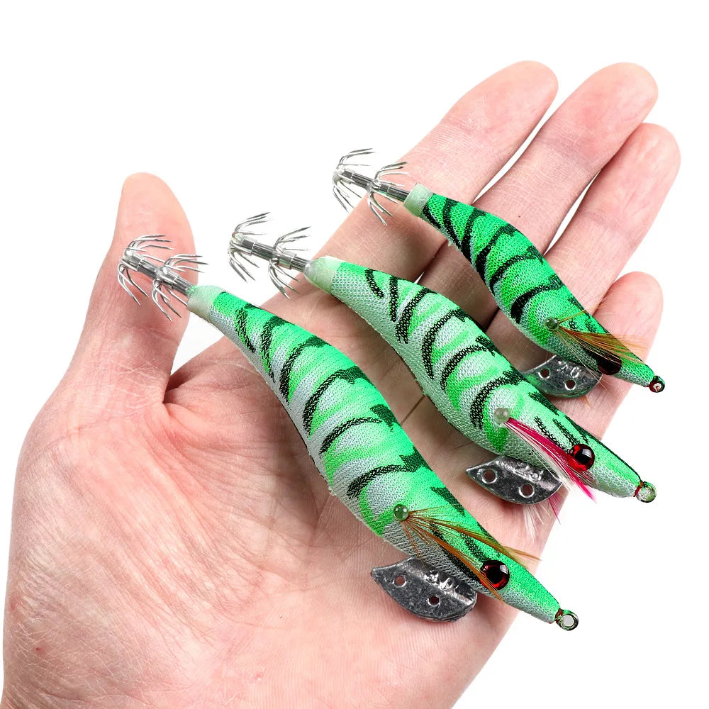 Kit de Iscas Artificial Para Pesca - 4 Peças
