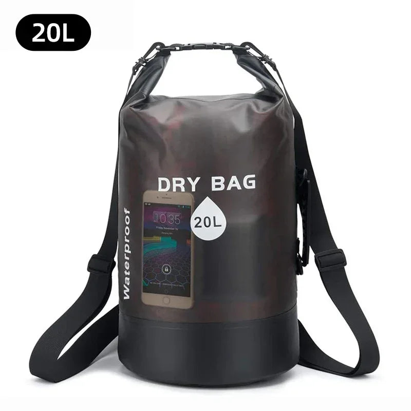 Mochila Impermeável Dry Bag Á Prova D'Água EcoBag 20L