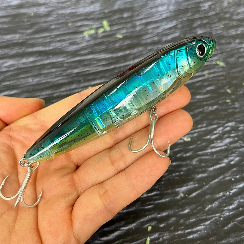 Isca Artificial Topwater Lápis Laser 17g Flutuante