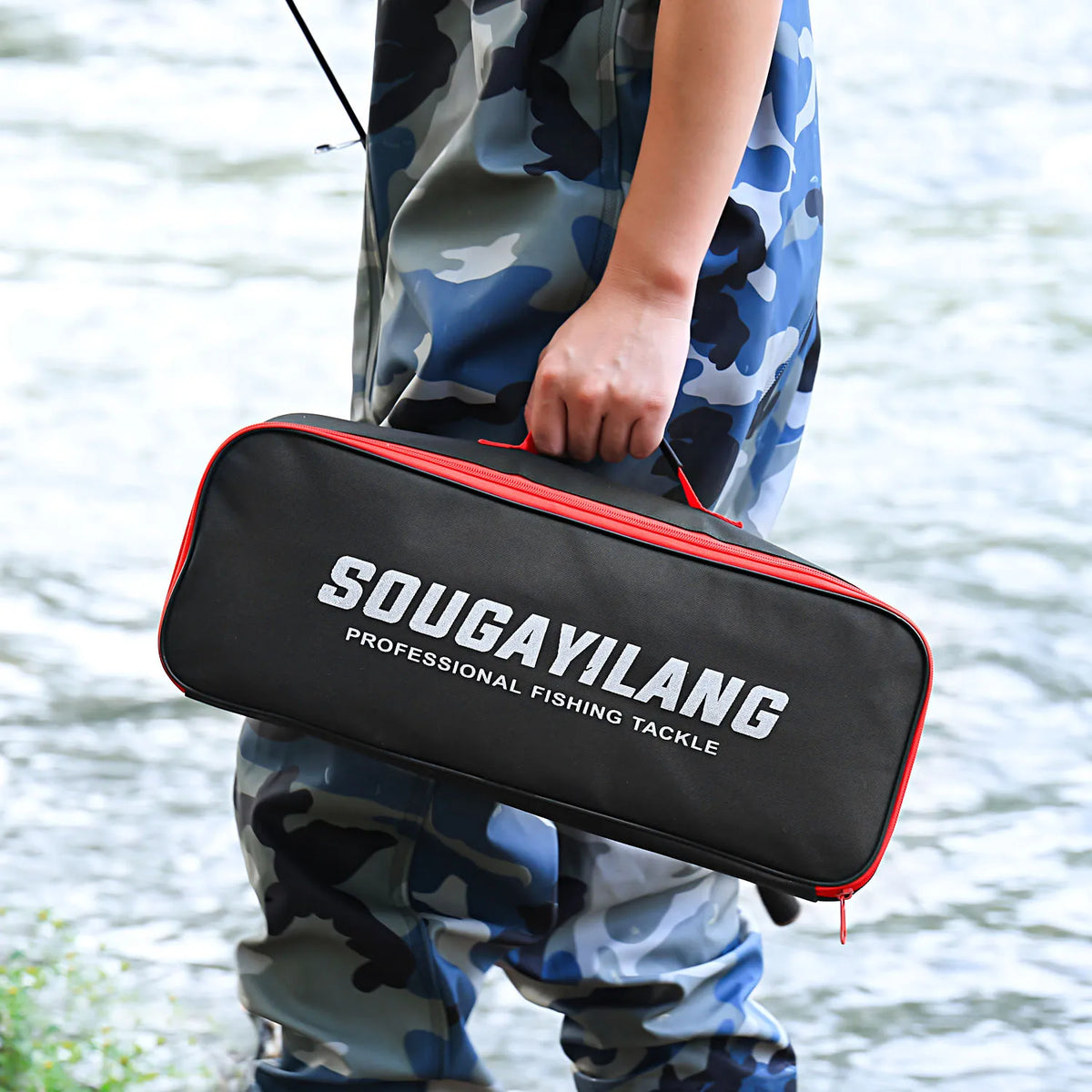 Bolsa de Pesca Sougayilang 46cm/57cm Portátil e Resistente