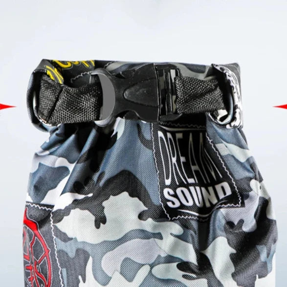 Bolsa de Pesca Dobrável Camuflada - Grande Capacidade e Impermeável