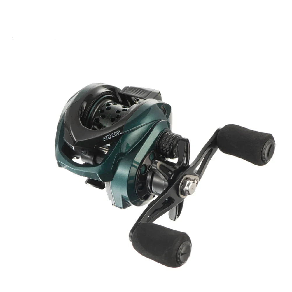 Carretilha Kingpesque Ultra Leve 10kg Drag 7.2:1 De Recolhimento  + Óculos Polarizado Kingpesque Grátis+ Ebook Proficinal De Brinde