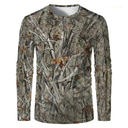 Camisa Fisgada Certa Camouflage Forest