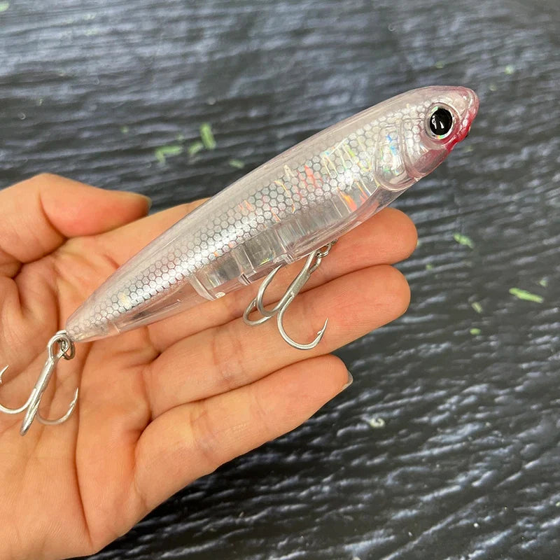 Isca Artificial Topwater Lápis Laser 17g Flutuante