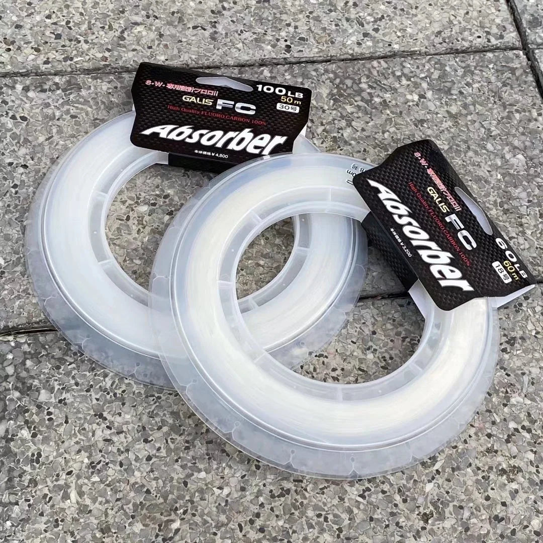 Linha de Fluorcarbono Absorber YGK - Japan