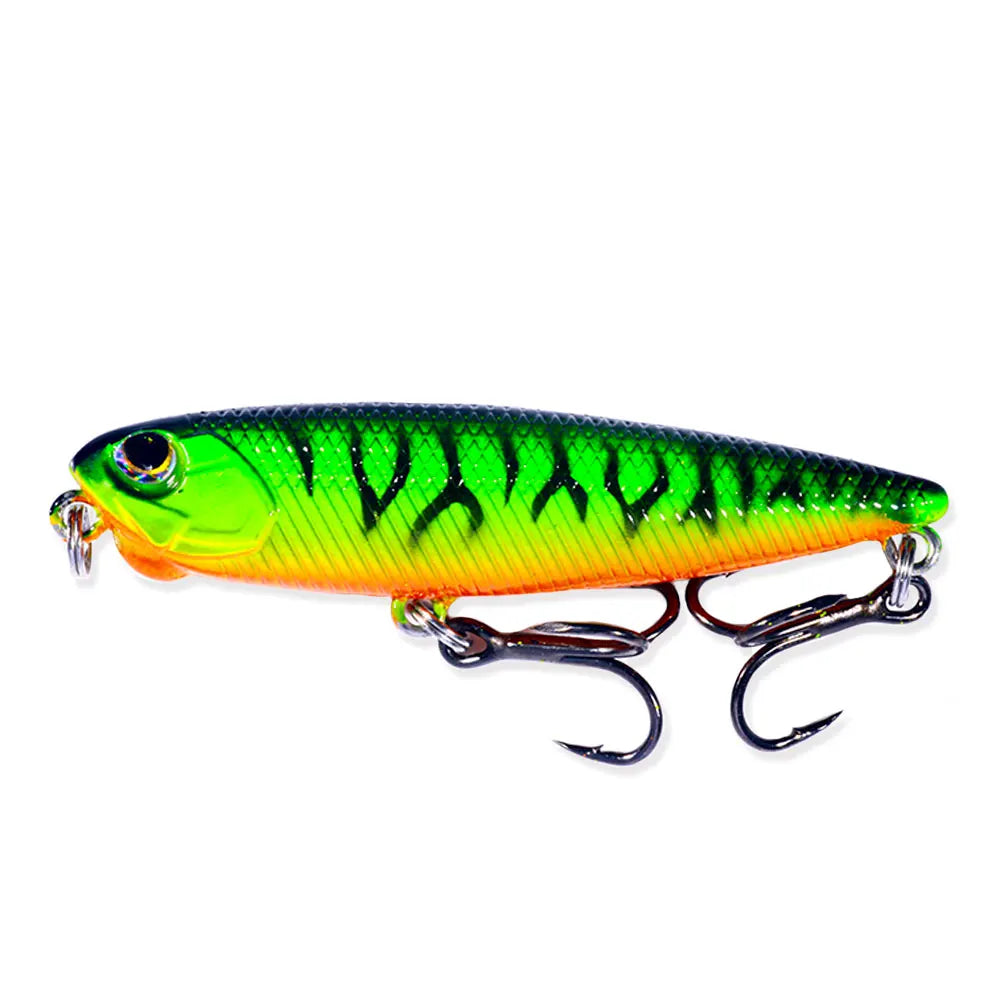 Isca Artificial Thritop Lápis 7cm 8.5g, 7 Cores - Ideal para Pesca de Tucunaré