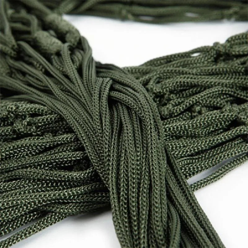 Rede de Nylon Outdoor Camping Super Resistente e Confortável
