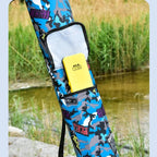 Bolsa de Pesca Dobrável Camuflada - Grande Capacidade e Impermeável