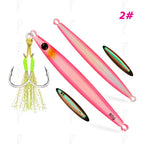 Isca Artificial Tolu Jigging Luminosa 40g/60g/80g