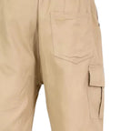 Kit 2 Short Militar Masculino de Sarja Bolsos Frontais e Traseiros