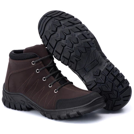 Bota Botina Moda 2026 Masculina Trilha, Pesca Atividades ao ar livre