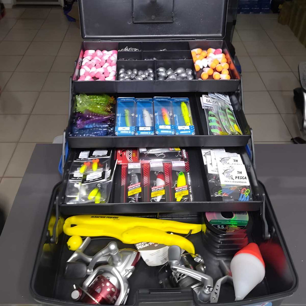 Caixa de Pescaria Maleta Multiuso
