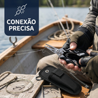 Kit De Pesca Com 105 Peças Alicate Multifuncional Pega Peixe Anzóis E Acessórios